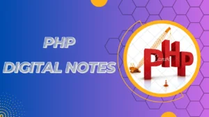 PHP Digital Notes